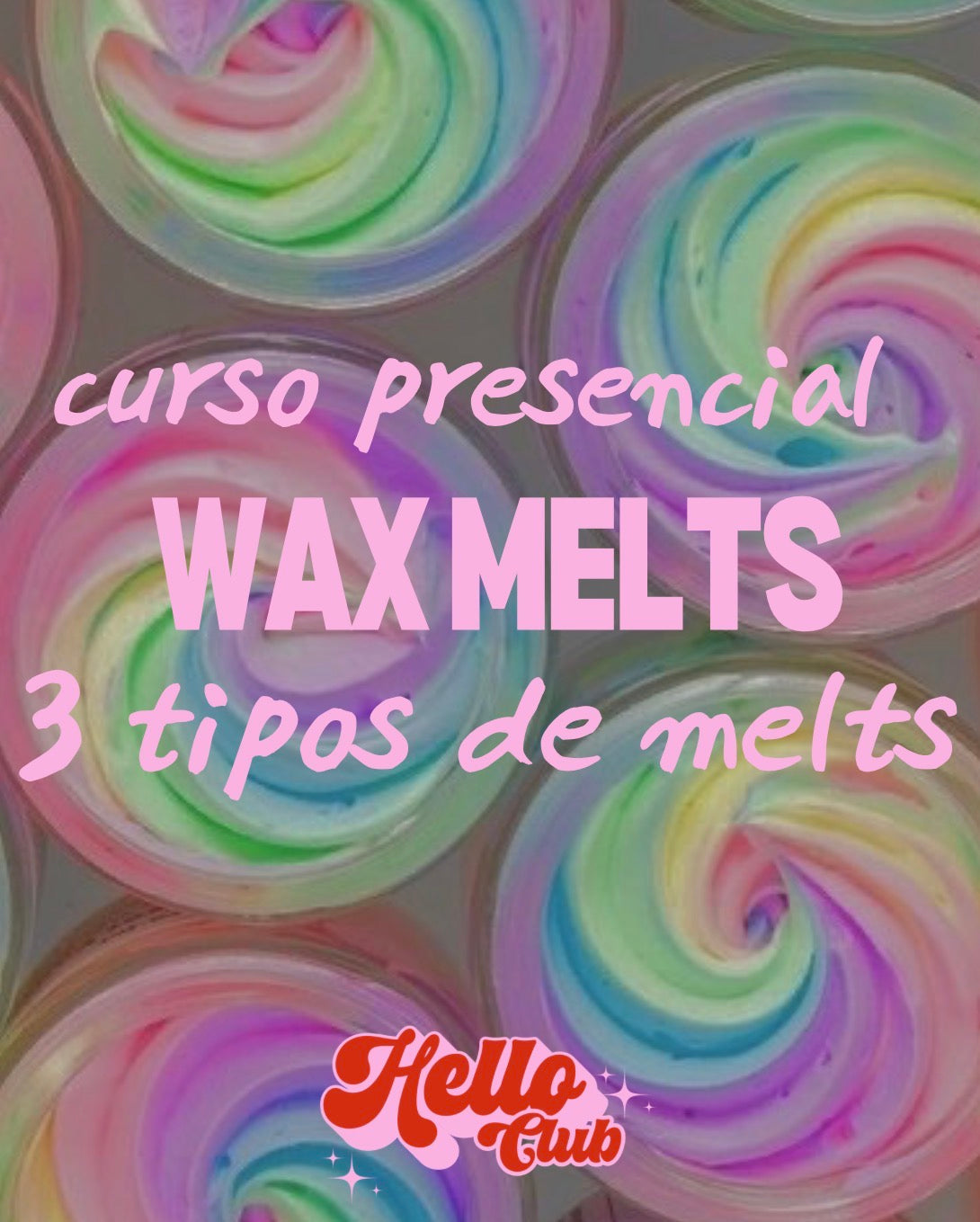 Curso Presencial de Wax Melts