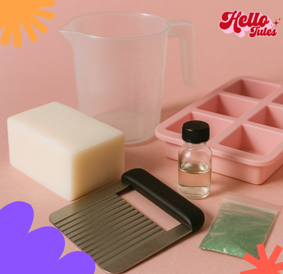 Haz tu primer jabón de glicerina – ¡Escoge tu kit favorito!