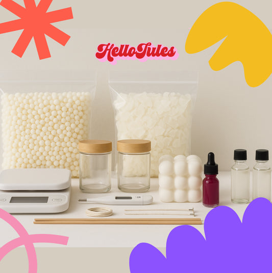 Curso Online + Kit Completo para Hacer Velas